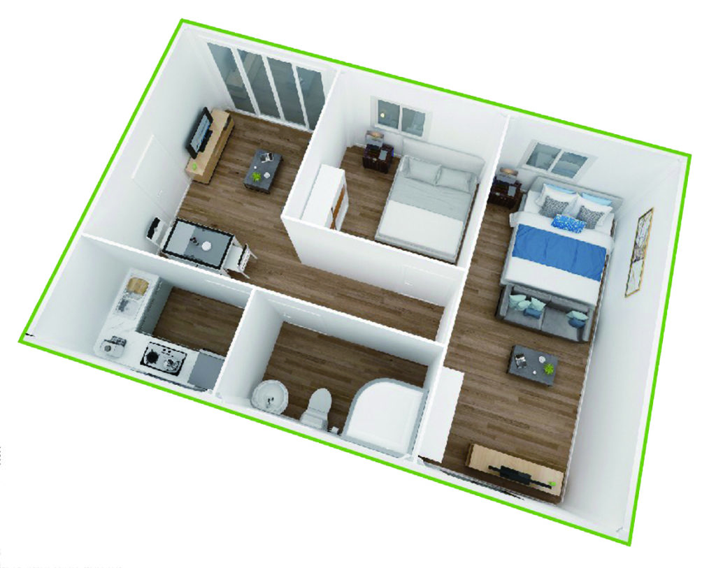 Powerson Metal Container House Design Plans插图1 Powerson Metal Container House Design Plans插图1