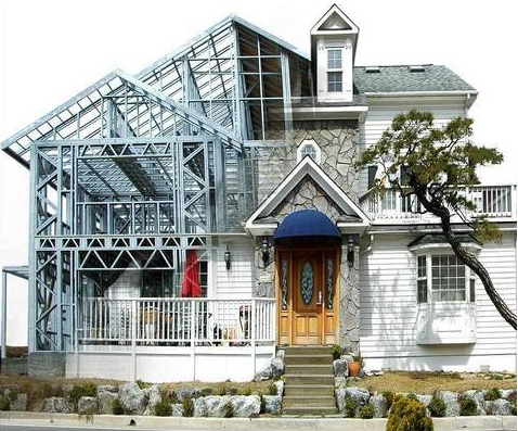 What is the different between a light steel villa and traditional brick and concrete house