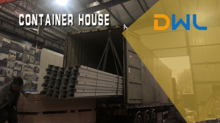2019 DWL CONTAINER HOUSE THE 1ST EXPORT ORDER LOADING