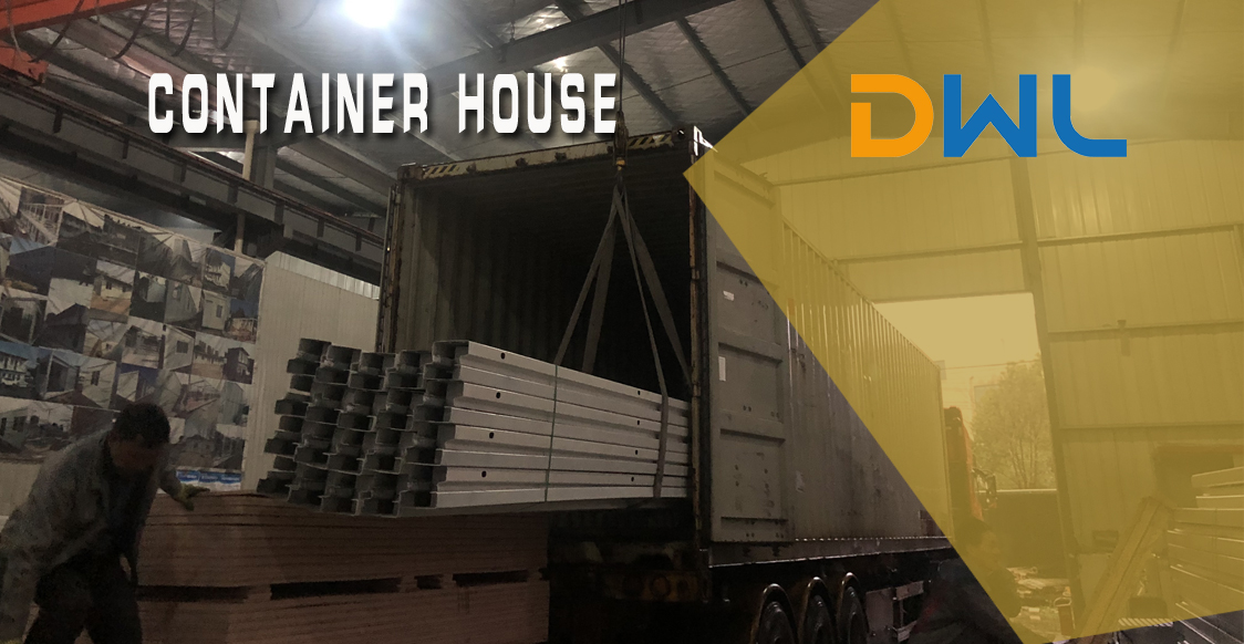 2019 DWL CONTAINER HOUSE THE 1ST EXPORT ORDER LOADING