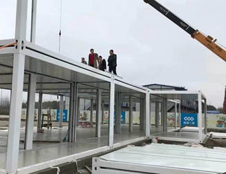 2019 DWL CONTAINER HOUSE THE 1ST EXPORT ORDER LOADING插图4