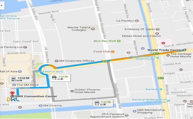 DWL Invitation-2019 Philippine Worldbex插图1 worlbex map