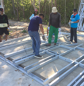 DWL light steel frame