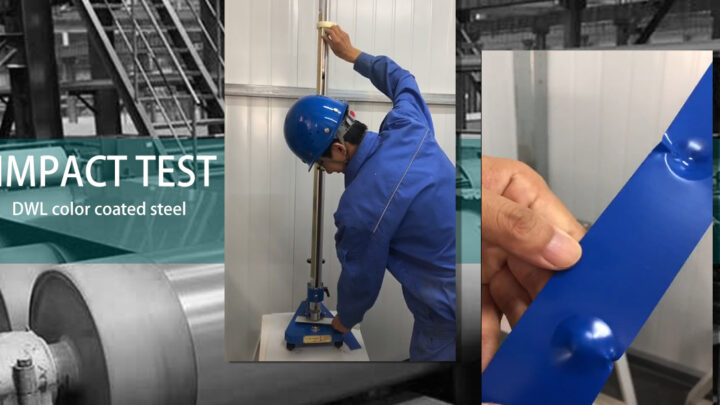 IMPACT TEST-Color coated steel