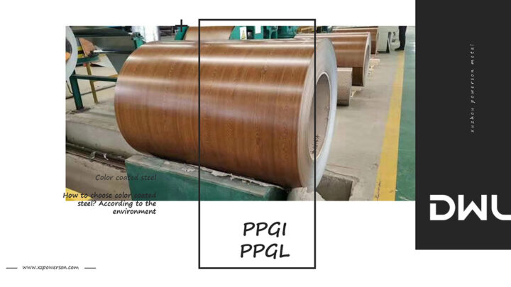 Color coated steel be choosed according to the environment