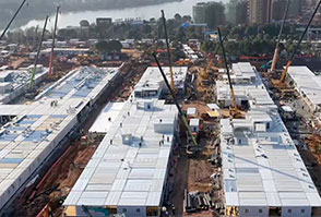 Completes Hospital in 10 Days to Fight Wuhan’s Coronavirus | The Prefabricated Container House插图4 Completes Hospital in 10 Days to Fight Wuhan’s Coronavirus | The Prefabricated Container House插图4