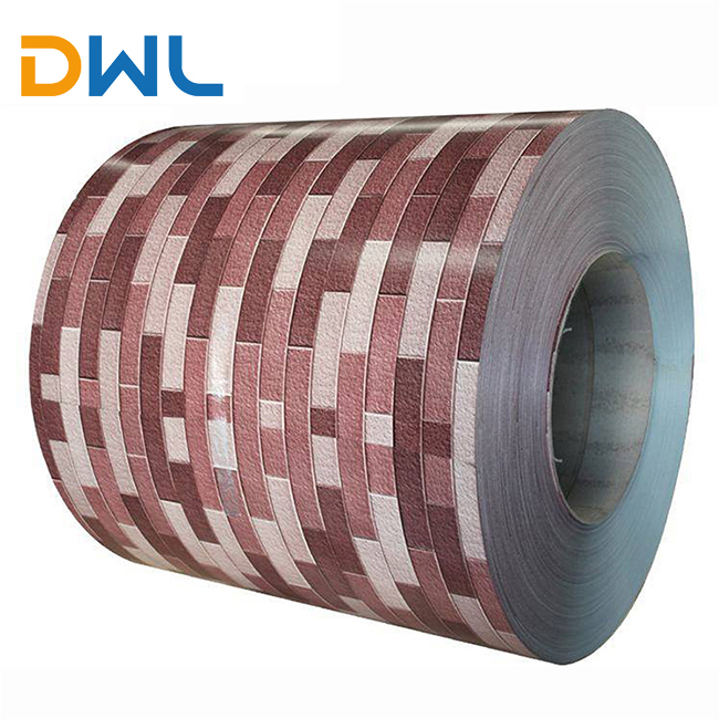 brick color coated steel