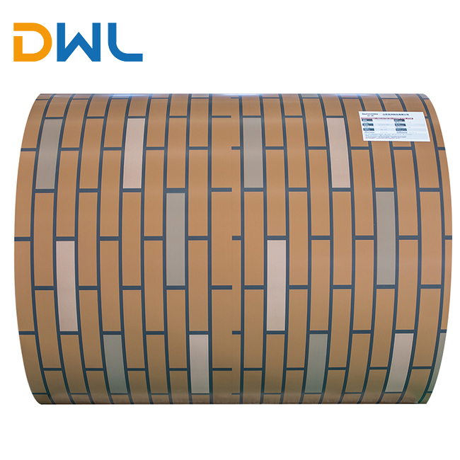 brick color coated steel