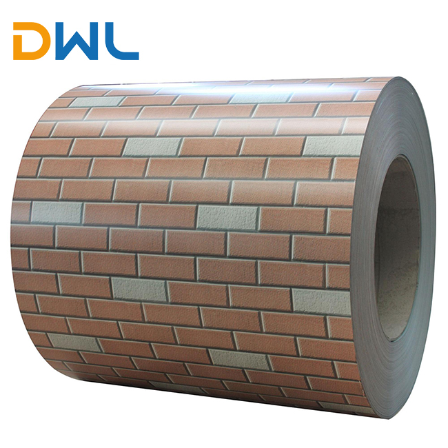 brick color coated steel