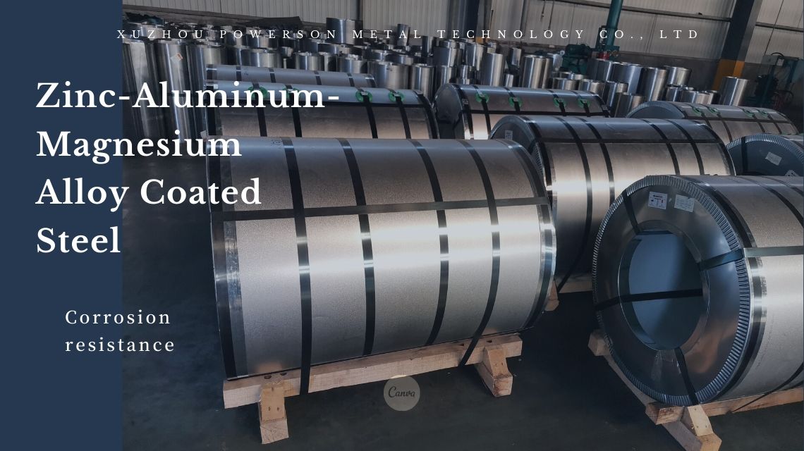 Zinc Aluminum Magnesium Coated Steel