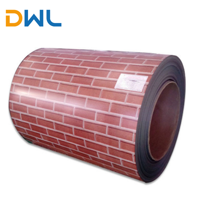 brick color coated steel
