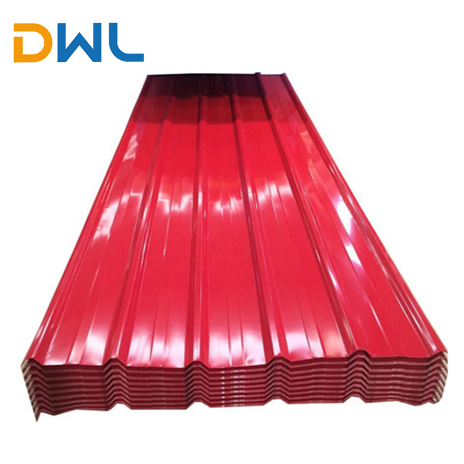 prepainted corrugated gi color roofing sheets