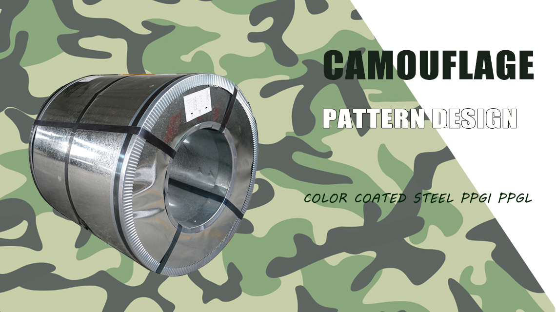 DWL Camouflage Color Coated Steel