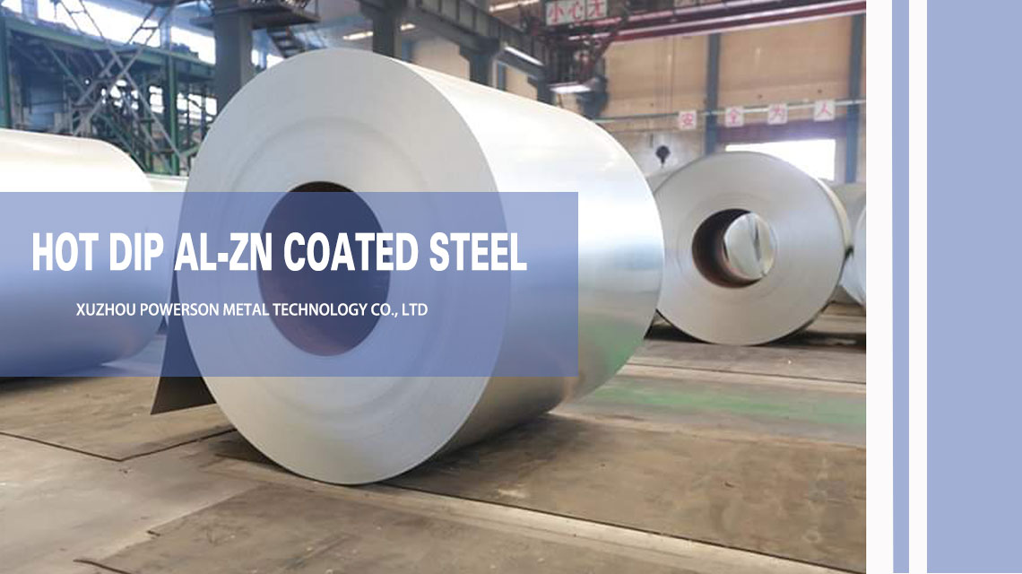 Characteristics of the hot-dip Al-Zn coated steel sheet