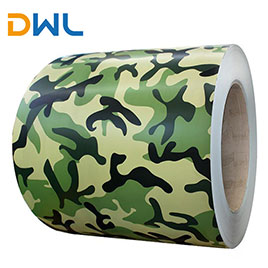 camouflage pattern color coated coil