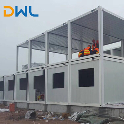 20ft flat pack container house