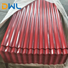 pre painted steel roofing