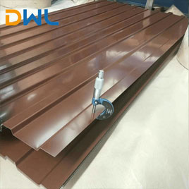 colour coated galvanized steel roof sheets