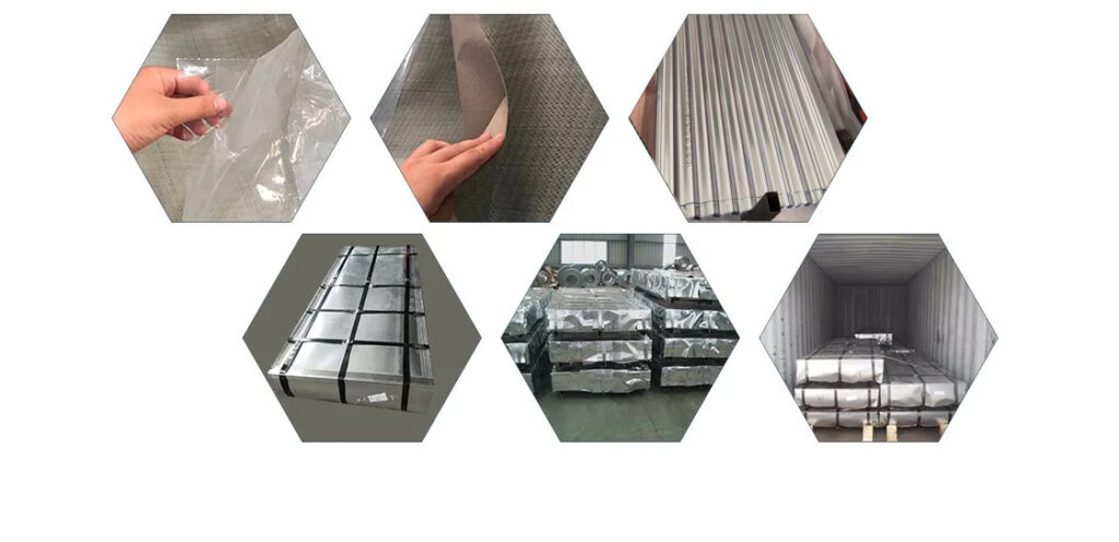 galvalume color steel fence panel