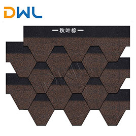 asphalt tile brown