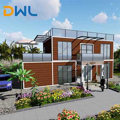 double stories 2 bedrooms container homes