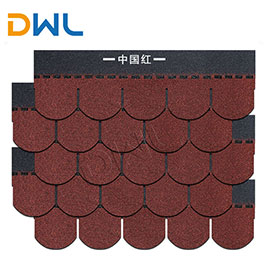 fish scale asphalt shingle tiles
