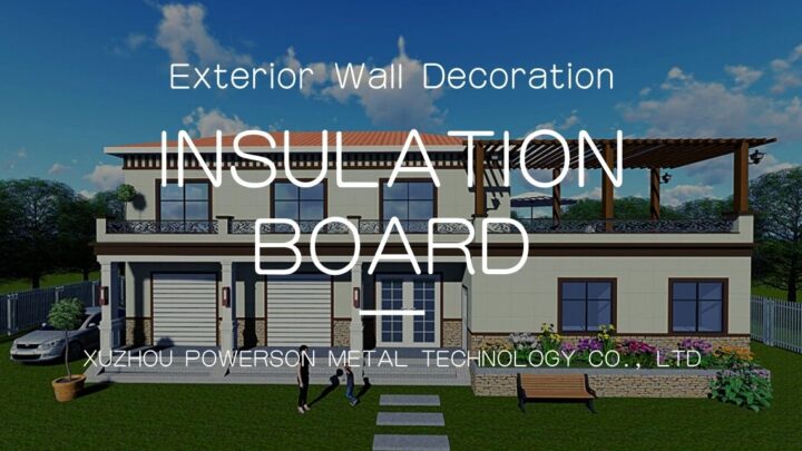 Exterior Wall Decoration Integrated Polyurethane Foam Metal Insulation Panel