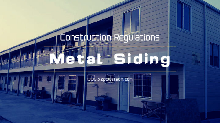 Construction Regulations For Wall Panel Metal Siding