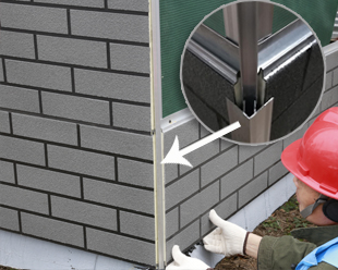 install dwl wall panel