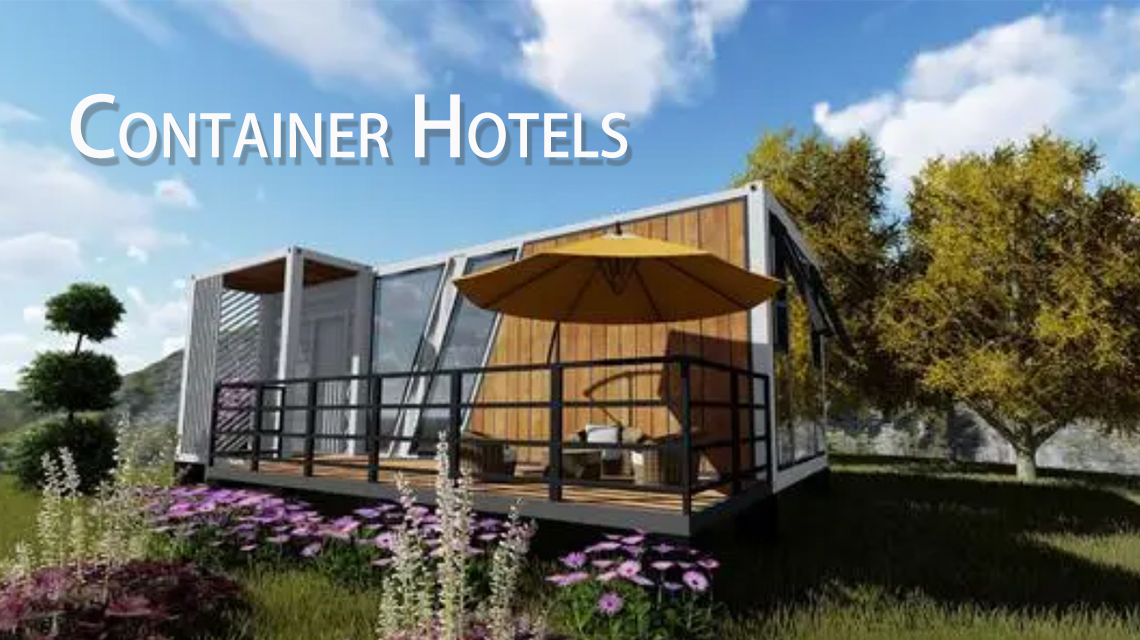 The container hotel is comparable to the star reated hotel The container hotel is comparable to the star reated hotel