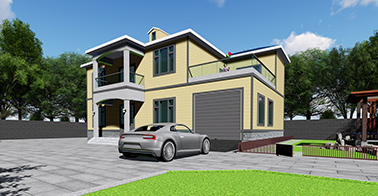 light steel frame house