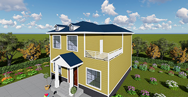 light steel frame house