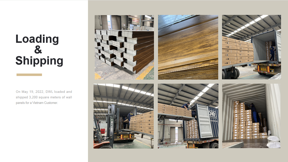 Metal Siding Loading and Shipping