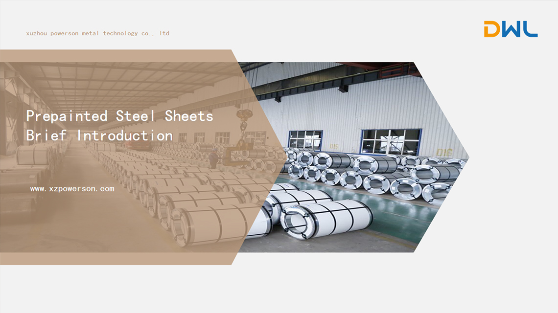 Prepainted Steel Sheets Brief Introduction