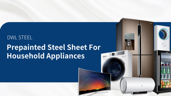 prepainted steel sheet for household appliances