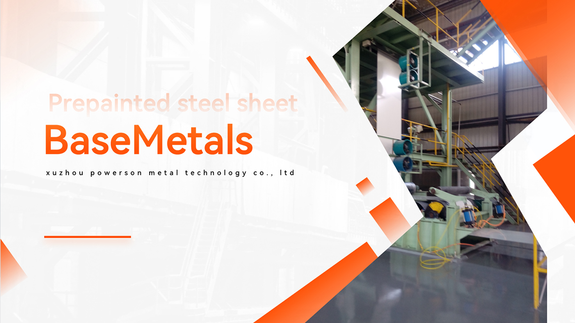 Prepainted Steel Sheet Base Metals