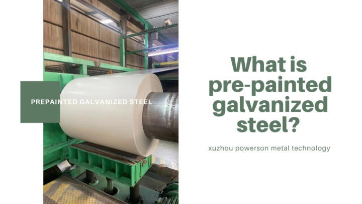 What is pre-painted galvanized steel?