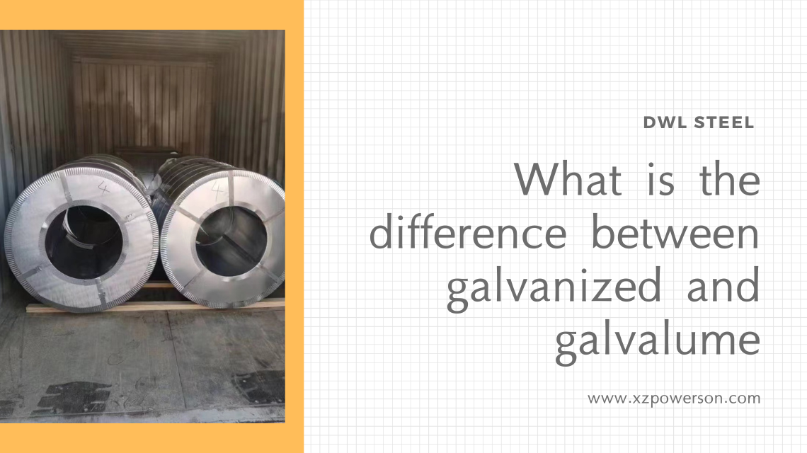 What is the difference between galvanized and galvalume? What is the difference between galvanized and galvalume?