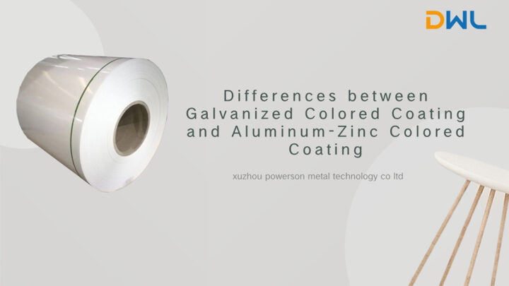Differences between Galvanized Colored Coating and Aluminum-Zinc Colored Coating