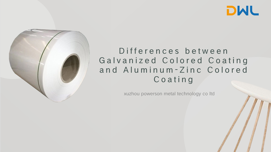 Differences between Galvanized Colored Coating and Aluminum-Zinc Colored Coating