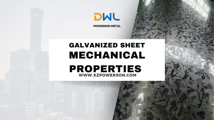 Galvanized sheet mechanical properties
