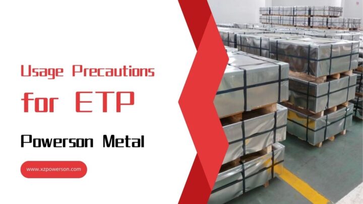 Usage Precautions for ETP