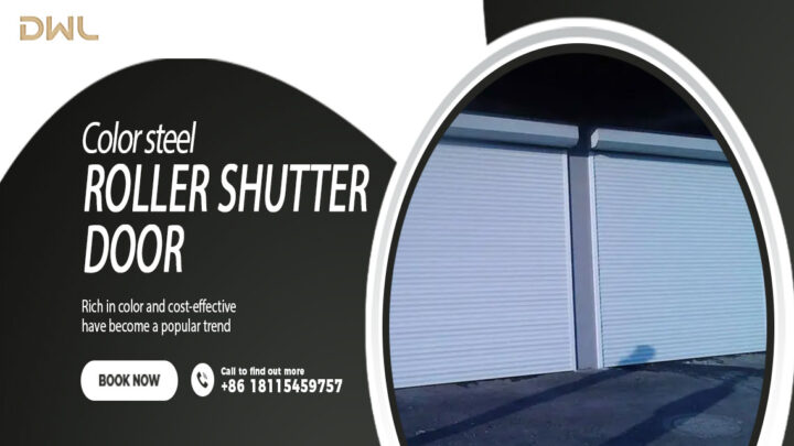 Color steel roller shutter doors are rich in color and cost-effective, and have become a popular trend