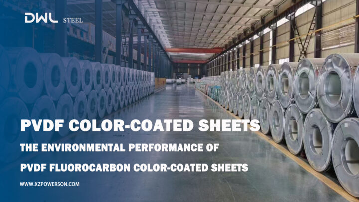 The environmental performance of PVDF fluorocarbon color-coated sheets